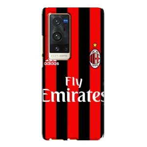 Чехлы с ТОП Футбольными клубами на Vivo X60 Pro Plus (Milan)