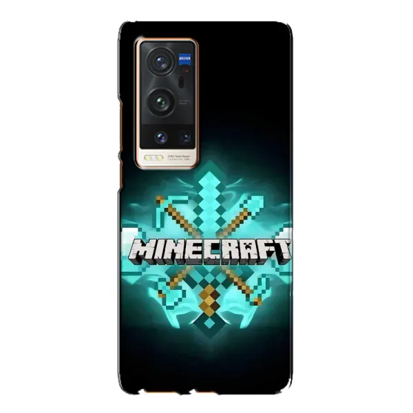 Чехол с рисунком «MineCraft 2» для Vivo X60 Pro Plus