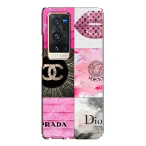 Чохол (Dior, Prada, YSL, Chanel) для Vivo X60 Pro Plus (Модніца)