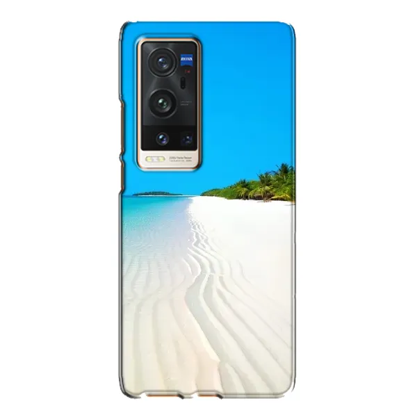 Чехол с рисунком «Море песок» для Vivo X60 Pro Plus Чехол с рисунком «Море песок» для Vivo X60 Pro Plus