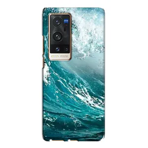 Летний Чехол на Vivo X60 Pro Plus (Морская волна)