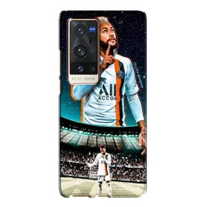 Силиконовый Чехол Vivo X60 Pro Plus (Неймар ПСЖ)