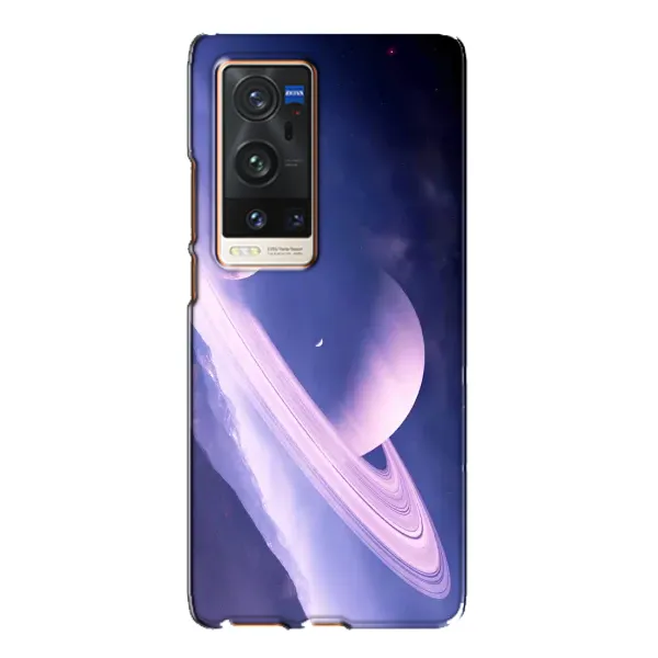 Чехол с рисунком «Планета в космосе» для Vivo X60 Pro Plus