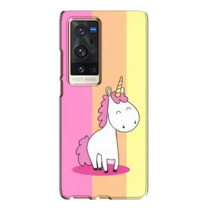 Чехол Unicorn на Vivo X60 Pro Plus (Радужный Единорог)