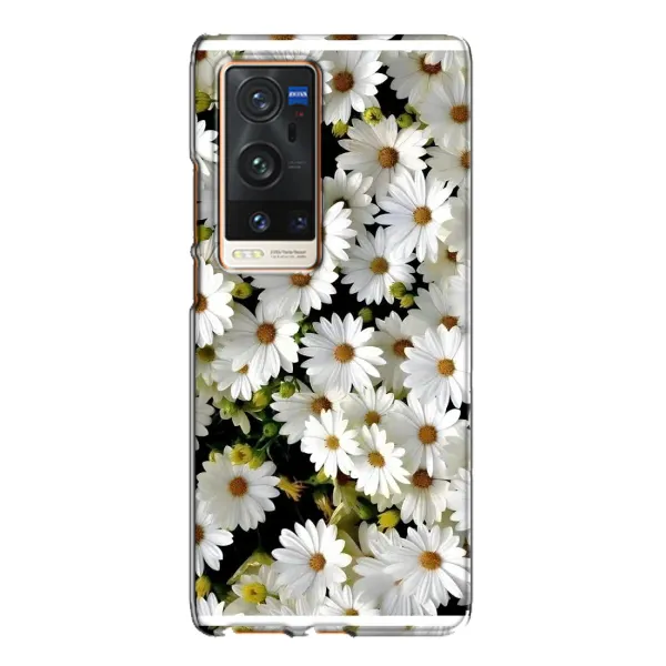 Чехол с рисунком «Рамка в ромашках» для Vivo X60 Pro Plus Чехол с рисунком «Рамка в ромашках» для Vivo X60 Pro Plus