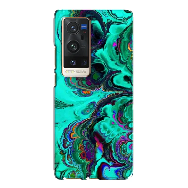 Чехол с рисунком «Салатный мрамор» для Vivo X60 Pro Plus Чехол с рисунком «Салатный мрамор» для Vivo X60 Pro Plus