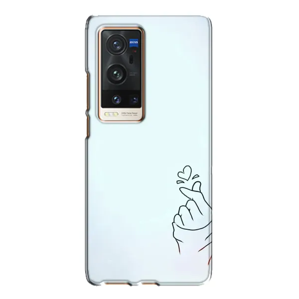 Чехол с рисунком «Сердце на голубом» для Vivo X60 Pro Plus Чехол с рисунком «Сердце на голубом» для Vivo X60 Pro Plus