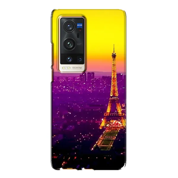 Чехол с рисунком «Яркая башня» для Vivo X60 Pro Plus Чехол с рисунком «Яркая башня» для Vivo X60 Pro Plus