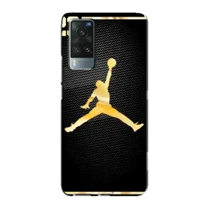 Силиконовый Чехол Nike Air Jordan на Виво Х60 Про (Джордан 23)