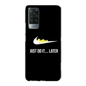 Силиконовый Чехол на Vivo X60 Pro с картинкой Nike (Later)