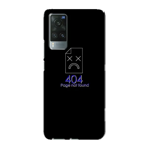Чехол с рисунком «Ошибка 404» для Vivo X60 Pro Чехол с рисунком «Ошибка 404» для Vivo X60 Pro