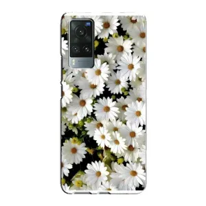 Чохол з ромашками на Vivo X60 Pro (Рамка в ромашках)