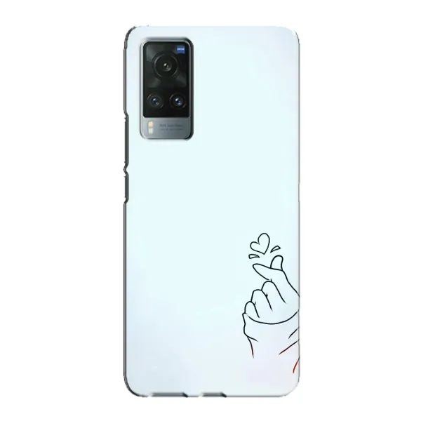 Чехол с рисунком «Сердце на голубом» для Vivo X60 Pro Чехол с рисунком «Сердце на голубом» для Vivo X60 Pro