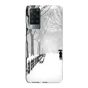Чохли на Новий Рік Vivo X60 Pro (Снігом замело)