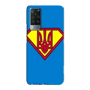 Чехол с картинкой (Патриотический ГЕРБ) на Vivo X60 Pro (Super - Герб)