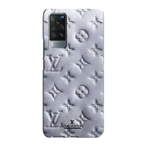 Текстурний Чохол Louis Vuitton для Віво Х60 (Білий ЛВ)