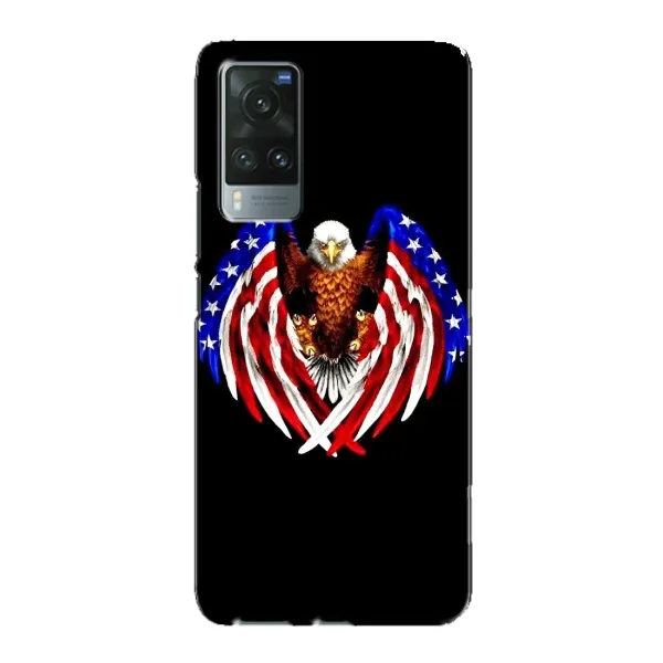 Чехол с рисунком «Крылья США» для Vivo X60 Чехол с рисунком «Крылья США» для Vivo X60