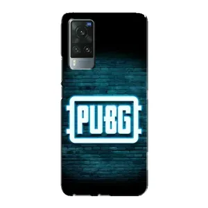 Чехол (TPU) с картинкой "Лого Пабг" на Виво Х60 (Лого PUBG)