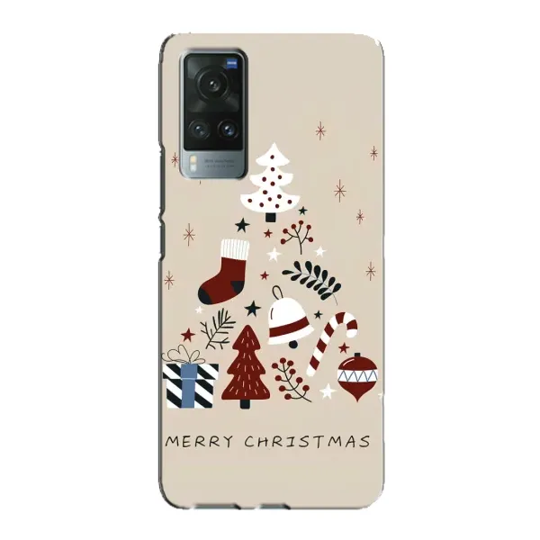 Чехол с рисунком «Merry Christmas» для Vivo X60 Чехол с рисунком «Merry Christmas» для Vivo X60