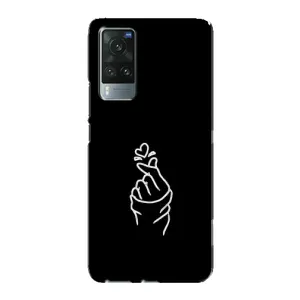 Чехлы (Знак сердечка) на Vivo X60 (Знак Сердечка)