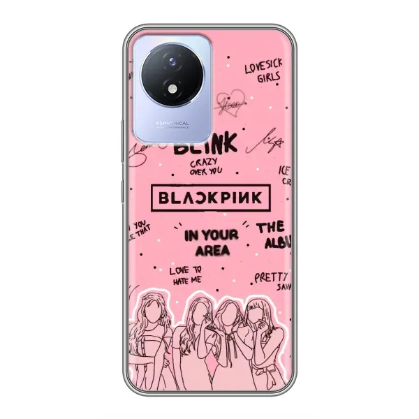 Чехол с рисунком «Blink» для Vivo Y02 Чехол с рисунком «Blink» для Vivo Y02