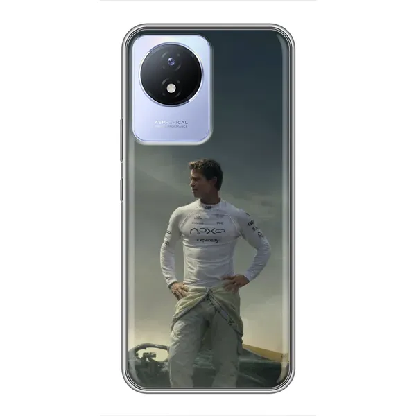 Чехол с рисунком «Бред Питт» для Vivo Y02 Чехол с рисунком «Бред Питт» для Vivo Y02