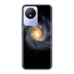 Чехлы КОСМОС для Vivo Y02 (Черная дыра)