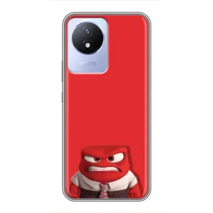 Чехол Головоломка для Vivo Y02 - (AlphaPrint) (Гнев)