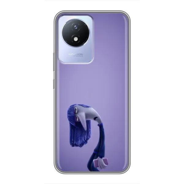 Чехол с рисунком «Хандра» для Vivo Y02 Чехол с рисунком «Хандра» для Vivo Y02