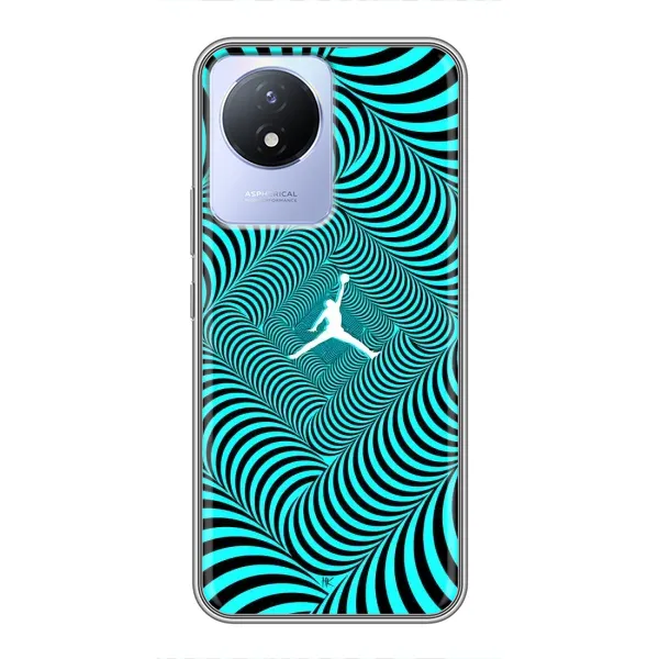 Чехол с рисунком «JORDAN» для Vivo Y02 Чехол с рисунком «JORDAN» для Vivo Y02