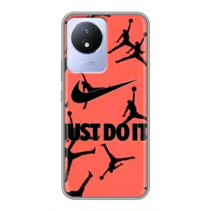 Силіконовый Чохол Nike Air Jordan на Віво Y02