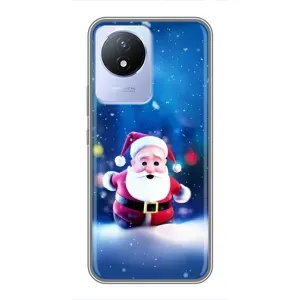 Чехлы на Новый Год Vivo Y02 (Маленький Дед Мороз)