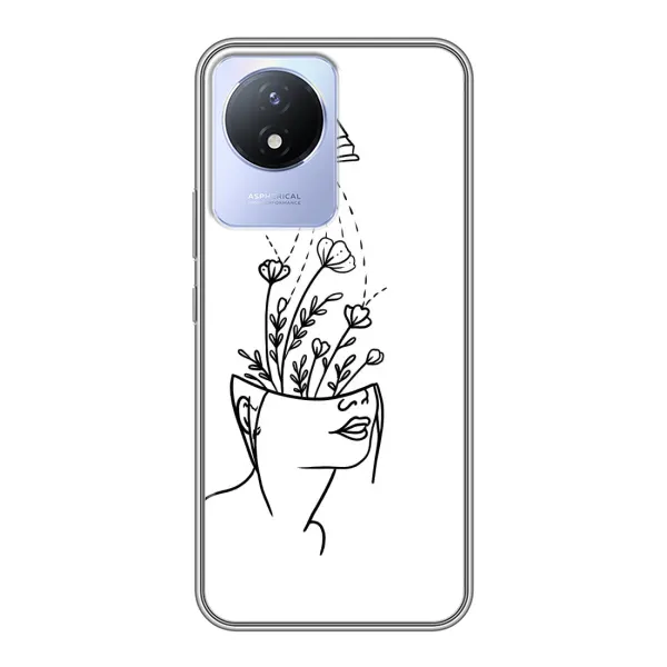 Чехол с рисунком «Мудрость» для Vivo Y02 Чехол с рисунком «Мудрость» для Vivo Y02