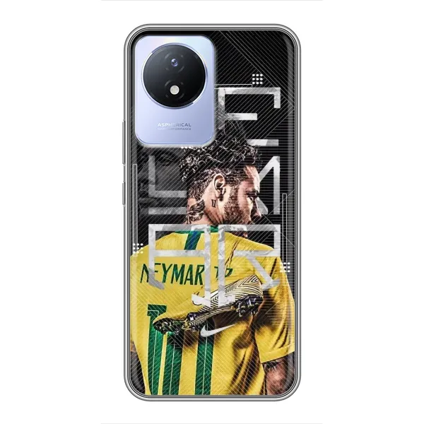 Чехол с рисунком «Neymar 10» для Vivo Y02 Чехол с рисунком «Neymar 10» для Vivo Y02