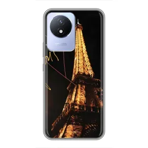 Чехол с Эйфелевой башней на Vivo Y02 (Paris)