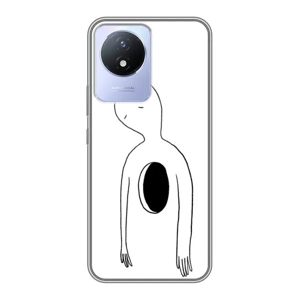 Чехол с рисунком «Пустота» для Vivo Y02 Чехол с рисунком «Пустота» для Vivo Y02