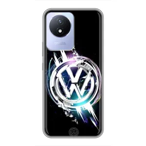 Чехол "Фольксваген" для Vivo Y02 (Volkswagen на черном)