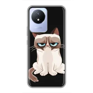 Чохол на тематику: Коти для Vivo Y02 (Погляд кота)