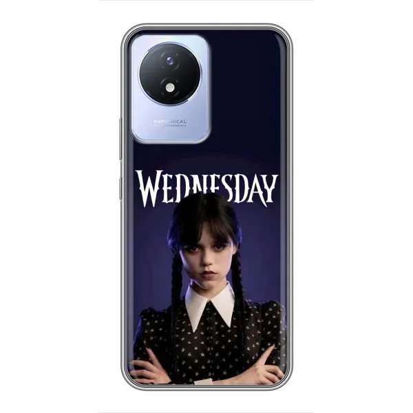 Чехол с рисунком «Wednesdey» для Vivo Y02