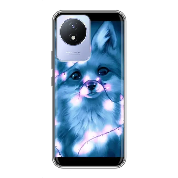 Чехол с рисунком «Яркая Лиса» для Vivo Y02 Чехол с рисунком «Яркая Лиса» для Vivo Y02