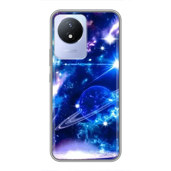 Чехол с рисунком «Яркий космос» для Vivo Y02 Чехол с рисунком «Яркий космос» для Vivo Y02
