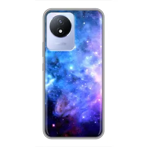 Чехлы КОСМОС для Vivo Y02 (Звездный вид)