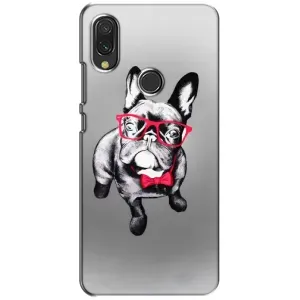 Чохол (ТПУ) Милі песики для Vivo Y11 (Бульдог в окулярах)