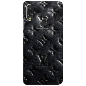 Текстурный Чехол Louis Vuitton для Виво У11 (Черный ЛВ)