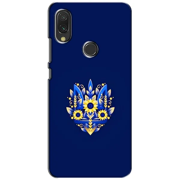 Чехол с рисунком «Цветущий Герб» для Vivo Y11