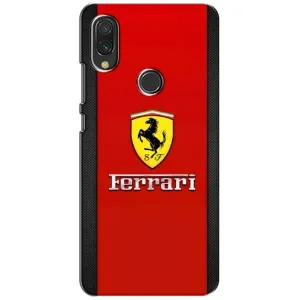Силіконовий бампер з картинкою машини на Vivo Y11 (Ferrari Logo)