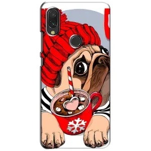 Бампер для Vivo Y11 з картинкою "Песики" (Сумний собака)