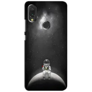 Силіконовый Чохол з принтом "Космонавти" на Vivo Y11 (Космонавт романтик)