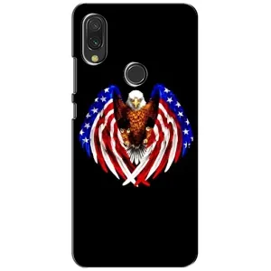 Чехол Флаг USA для Vivo Y11 (Крылья США)