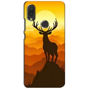 Чохли з зображенням різних тварин на Vivo Y11 (Силует Оленя)